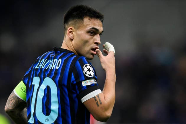 FC Internazionale v Arsenal FC - UEFA Champions League Lautaro Martinez of FC Internazionale looks on during the UEFA Champions League 2025 26 league phase football match between FC Internazionale and Arsenal FC. Milan Italy Copyright: xNicolòxCampox
