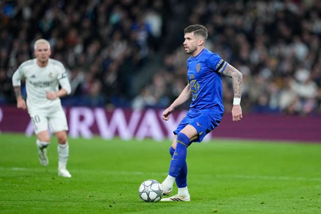 January 20, 2026, Madrid, Madrid, Spain: Caio Henrique of AS Monaco in action during UEFA Champions League 2025 26 League Phase MD7 football match played between Real Madrid and AS Monaco at Bernabeu stadium on January 20, 2026, in Madrid, Spain. Madrid Spain - ZUMAa181 20260120_zaa_a181_130 Copyright: xOscarxJ.xBarrosox