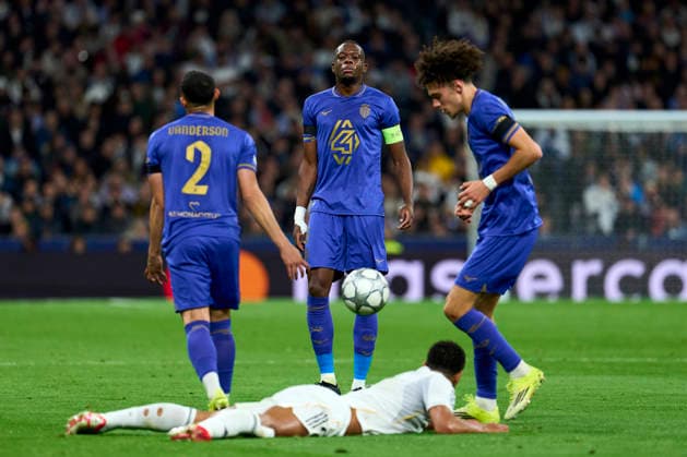 Denis Zakaria of AS Monaco FC during the UEFA Champions League match between Real Madrid CF and AS Monaco FC at Bernabeu stadium on January 20, 2026. - 20 01 2026 - Spain Madrid Madrid -  LGMx xLexPictorium LePictorium_0323259