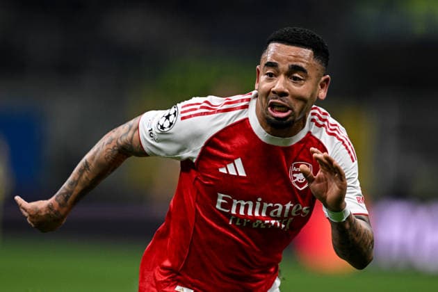 Mg Milano 22 10 2025 - Champions League Inter-Arsenal foto Matteo Gribaudi Image nella foto: Gabriel Jesus 