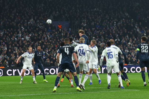F.C. Copenhagen v SSC Napoli - UEFA Champions League 2025 26 League Phase MD7 Scott McTonimay of Napoli scores their first goal during the UEFA Champions League 2025 26 League Phase MD7 match between F.C. Copenhagen and SSC Napoli at Parken Stadium in Copenhagen, Denmark, on January 20, 2026 Copenaghen Denmark Italy  Copyright: xCiroxDexLucax originalFilename:deluca-fccopenh260120_npquV.jpg