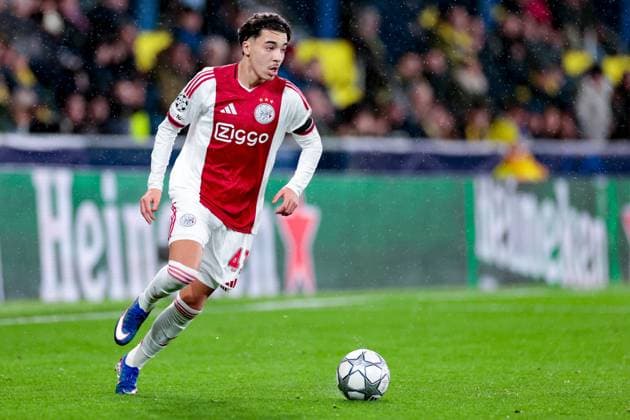 VILLARREAL , 20- 01-2026 , Estadio de la Ceramica, Season 2025 2026, UEFA Champions League match between Villarreal and Ajax. Picture shows Ajax player Rayane Bounida Villarreal - Ajax  x200957652x Copyright:
