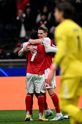 Mg Milano 22 10 2025 - Champions League Inter-Arsenal foto Matteo Gribaudi Image nella foto: esultanza gol Viktor Gyokeres 