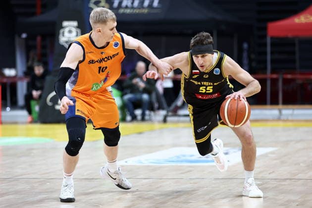 2026.01.20 Sopot Koszykowka FIBA Europe Cup sezon 2025 2026 Energa Trefl Sopot - Rostock Seawolves N z Lukasz Kolenda Jakub Schenk Foto Piotr Matusewicz PressFocus 2026.01.20 Sopot Basketball FIBA Europe Cup season 2025 2026 Energa Trefl Sopot - Rostock Seawolves Lukasz Kolenda Jakub Schenk Credit: Piotr Matusewicz PressFocus NEWSPIX.PL --- newspix.pl POLAND OUT! 