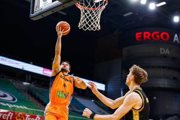 Sopot, 20.01.2026 FIBA EUROPE CUP KOSZYKOWKA MEZCZYZN MECZ Energa Trefl Sopot - Rostock Seawolves FIBA EUROPE CUP BASKETBALL LEAGUE GAME Energa Trefl Sopot - Rostock Seawolves NZ Elias Baggette FOT. KRZYSZTOF POLACZYK 058sport.pl NEWSPIX.PL --- newspix.pl POLAND OUT! 