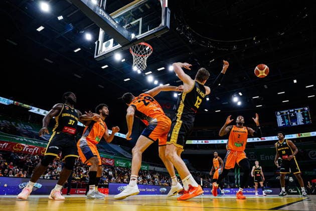 Sopot, 20.01.2026 FIBA EUROPE CUP KOSZYKOWKA MEZCZYZN MECZ Energa Trefl Sopot - Rostock Seawolves FIBA EUROPE CUP BASKETBALL LEAGUE GAME Energa Trefl Sopot - Rostock Seawolves NZ Mikolaj Witlinski , FOT. KRZYSZTOF POLACZYK 058sport.pl NEWSPIX.PL --- newspix.pl POLAND OUT! 
