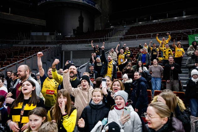 Sopot, 20.01.2026 FIBA EUROPE CUP KOSZYKOWKA MEZCZYZN MECZ Energa Trefl Sopot - Rostock Seawolves FIBA EUROPE CUP BASKETBALL LEAGUE GAME Energa Trefl Sopot - Rostock Seawolves NZ kibice fans supporters , radosc celebration cieszynka , FOT. KRZYSZTOF POLACZYK 058sport.pl NEWSPIX.PL --- newspix.pl POLAND OUT! 
