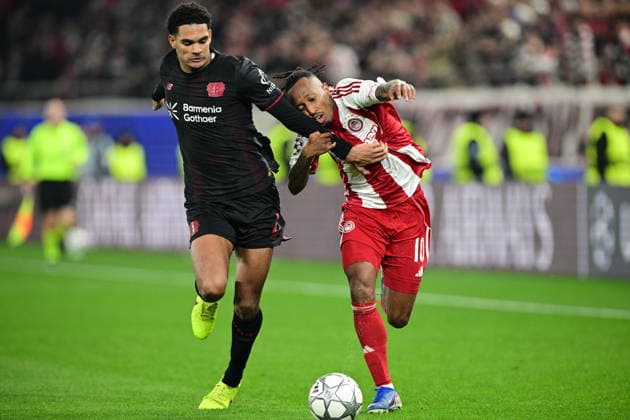 Football, CL, Olympiakos Piraeus - Bayer 04 Leverkusen