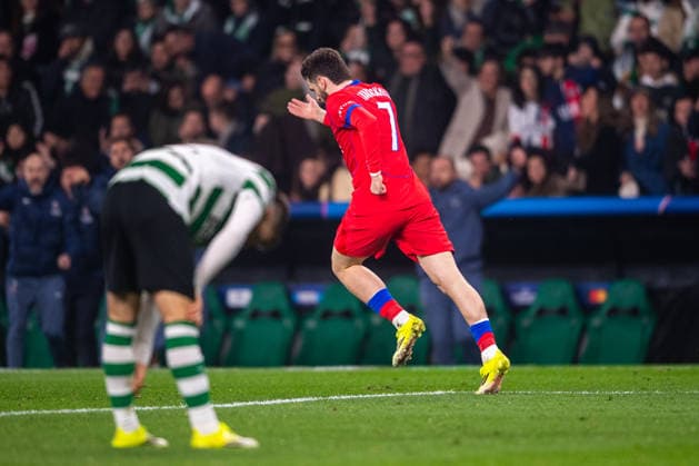 Sporting Clube de Portugal v Paris Saint-Germain - UEFA Champions League 2025 26 League Phase MD7 Khvicha Kvaratskhelia of Paris SG celebrates his goal during the UEFA Champions League 2025 26 League Phase MD7 match between Sporting CP and Paris SG at Jose Alvalade Stadium in Lisbon, Portugal, on January 20, 2026. Lisbon Lisbon Portugal  Copyright: xMiguelxLemosx originalFilename:lemos-sporting260120_npSL0.jpg