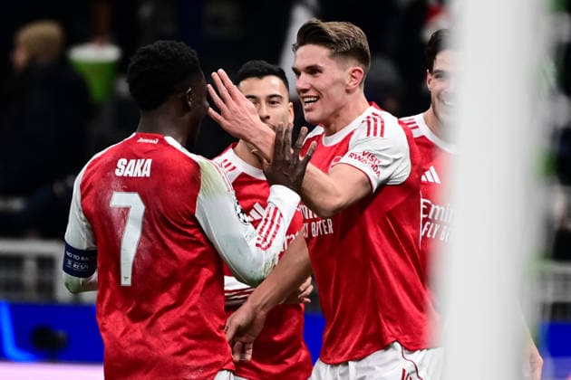 Inter Milan v Arsenal - UEFA Champions League MILAN, ITALY - JANUARY 20: Viktor Gyokeres of Arsenal celebrates after scoring his team third goal during the UEFA Champions league football match Inter Milan vs Arsenal at the San Siro Stadium in Milan, Italy on January 20, 2026 Piero Cruciatti Anadolu Milan Italy. Editorial use only. Please get in touch for any other usage.  Copyright: x2026xAnadoluxPieroxCruciattix