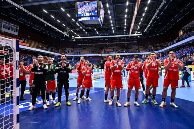 ALTRO - Pallamano - Men s EHF Euro 2026 - Hungary vs Iceland Team Ungheria Hungary, Ritratto, Delusione, Delusion, Postgame, during Men s EHF Euro 2026 - Hungary vs Iceland, Handball match in Kristianstad, Sweden, January 20 2026 Kristianstad Sweden  Copyright: xIPAxSport ABACAx