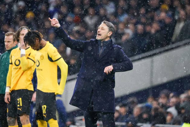 London, Germany January 20, 2026 Champions League 2025 2026 Tottenham Hotspur vs Borussia Dortmund In the picture Coach Niko Kovac BVB Tottenham Hotspur Stadium Copyright: xFotostandx xFantinix