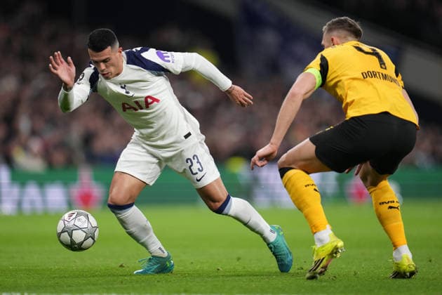 UEFA Champions League Matchday 7 of 8 Tottenham Hotspur v Borussia Dortmund during the UEFA Champions league Matchday 7 of 8 Tottenham Hotspur vs Borussia Dortmund at Tottenham Hotspur Stadium, London, United Kingdom, 20th January 2026 (Photo by Harvey Murphy News Images) Copyright: xHarveyxMurphy NewsxImagesx