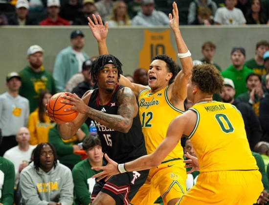 Basketball, NCAA, Texas Tech Red Raiders - Baylor Bears