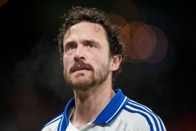 DENMARK Champions League FC Copenhagen S S C Napoli FCKs Thomas Delaney receives a red card during the Champions League match between FC Copenhagen and S S C C Napoli at Parken in Copenhagen on Tuesday, January 20, 2026 Photo Liselotte Sabroe Ritzau Scanpix , Copenhagen Denmark  Copyright: Ritzau Scanpix LiselottexSabroex spdk20260120-233959-L imago is entitled to issue a simple usage license at the time of provision. Personality and trademark rights as well as copyright laws regarding art-works shown must be observed. Commercial use at your own risk., Copenhagen Denmark