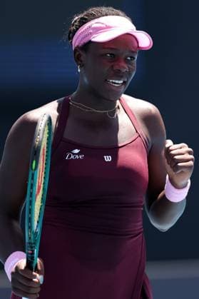 Victoria Mboko during her second round match Australian Open tennis tournament, Day Four, Melbourne Park, Australia - 21 Jan 2026Melbourne Melbourne Park Victoria (VIC) Australia  Copyright: xEllaxLing Shutterstockx 16303005i