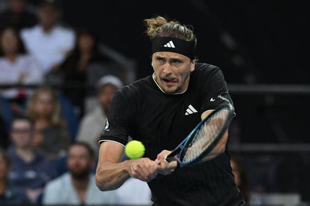 TENNIS AUSTRALIAN OPEN, Alexander Zverev of Germany in action during the Men™s 2nd round match against Alexandre Muller of France on day 4 of the 2026 Australian Open tennis tournament at Melbourne Park in Melbourne, Wednesday, January 21, 2026. ( NO ARCHIVING MELBOURNE VICTORIA AUSTRALIA  Copyright: xJAMESxROSSx 20260121158888477300