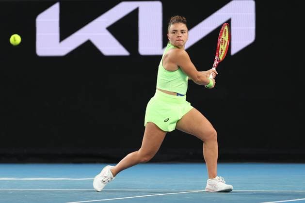 Jasmine Paolini of Italy during her second round match Australian Open tennis tournament, Day Four, Melbourne Park, Australia - 21 Jan 2026Melbourne Melbourne Park Victoria (VIC) Australia  Copyright: xRachelxBach Shutterstockx 16303006er