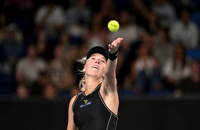 TENNIS AUSTRALIAN OPEN, Magdalena Frech of Poland during the Women™s 2nd round match against Jasmine Paolini of Italy on day 4 of the 2026 Australian Open tennis tournament at Melbourne Park in Melbourne, Wednesday, January 21, 2026. ( NO ARCHIVING MELBOURNE VICTORIA AUSTRALIA  Copyright: xLUKASxCOCHx 20260121184992294944