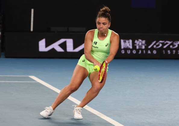 January 21, 2026, Celestynow, Celestynow, Poland: TENIS AUSTRALIAN OPEN 2026 21012026.N Z JASMINE PAOLINI W MECZU PRZECIWKO MAGDALENA FRECH DRUGA RUNDA AUSTRALIAN OPEN W MELBOURNE..MARCIN CHOLEWINSKI NEWSPIX.PL..TENIS AUSTRALIAN OPEN 2026 21012026.JASMINE PAOLINI - MAGDALENA FRECH IN THE SECOND ROUND OF AUSTRALIAN OPEN IN MELBOURNE Celestynow Poland - ZUMAc278 20260121_zsp_c278_043 Copyright: xMarcinxCholewinskix