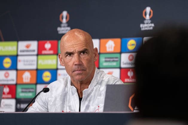 SOCCER - UEFA EL, RBS vs Basel SALZBURG,AUSTRIA,21.JAN.26 - SOCCER - UEFA Europa League, Red Bull Salzburg vs FC Basel, preview, press conference, PK, Pressekonferenz RBS. Image shows head coach Thomas Letsch (RBS).  GEPAxpictures xJulioxArellano