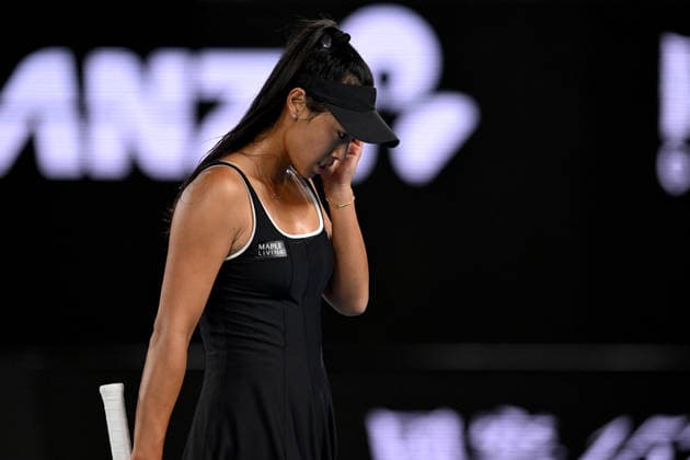 TENNIS AUSTRALIAN OPEN, Priscilla Hon of Australia during the women™s 2nd round match against Iva Jovic of the USA on day 4 of the 2026 Australian Open tennis tournament at Melbourne Park in Melbourne, Wednesday, January 21, 2026. ( NO ARCHIVING MELBOURNE VICTORIA AUSTRALIA  Copyright: xLUKASxCOCHx 20260121159749767400