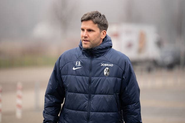 Soccer, Bundesliga, Men, Training SC Freiburg Europa Park Stadion, Sport, Europa Park Stadion, Florian Bruns SC Freiburg, Co Coach Freiburg Europa Park Stadion Baden Württemberg Germany Copyright: xFINLEYxMÖRCHx