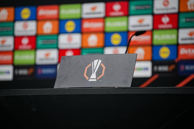 Soccer, Bundesliga, Men, Freiburg Europa Park Stadion, Sport, Europa Park Stadion, Press Conference, Europa League match, Maccabi Tel aviv, Freiburg Europa Park Stadion Baden Württemberg Germany Copyright: xFINLEYxMÖRCHx