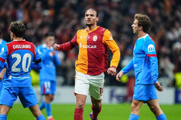 Galatasaray v Atletico Madrid - UEFA Champions League ISTANBUL, TURKIYE - JANUARY 21: Leroy Sane of Galatasaray celebrates after their team scores a goal during the UEFA Champions League week 7 football match between Galatasaray and Atletico Madrid at RAMS Park in Istanbul, Turkiye on January 21, 2026. Hakan Akgun Anadolu Istanbul Turkey. Editorial use only. Please get in touch for any other usage.  Copyright: x2026xAnadoluxHakanxAkgunx