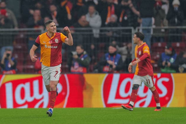 2026-01-21 Galatasaray SK v Atletico de Madrid - UEFA Champions League 2025 26 League Phase MD7 ISTANBUL, TURKEY - JANUARY 21: Roland Sallai of Galatasaray SK during the UEFA Champions League 2025 26 League Phase MD7 match between Galatasaray SK and Atletico de Madrid at Rams Park Stadium on January 21, 2026 in Istanbul, Turkey. (Photo by BSR Agency) Istanbul Turkey Content not available for redistribution in The Netherlands directly or indirectly through any third parties. Copyright: xBSRxAgencyx