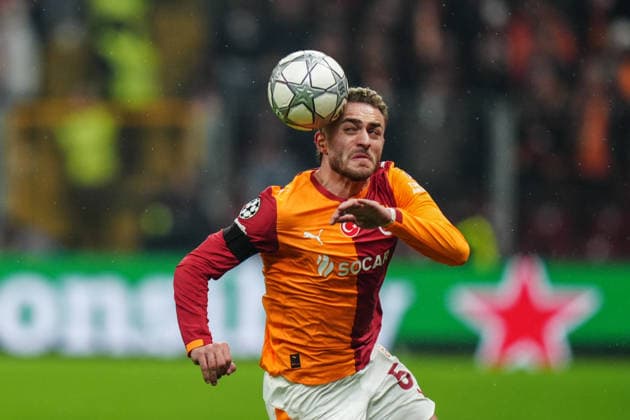 Galatasaray v Atletico Madrid - UEFA Champions League ISTANBUL, TURKIYE - JANUARY 21: Galatasaray s Baris Alper Yilmaz in action during the UEFA Champions League match between Galatasaray and Atletico Madrid at RAMS Park in Istanbul, Turkiye, on January 21, 2026. Hakan Akgun Anadolu Istanbul Turkey. Editorial use only. Please get in touch for any other usage.  Copyright: x2026xAnadoluxHakanxAkgunx