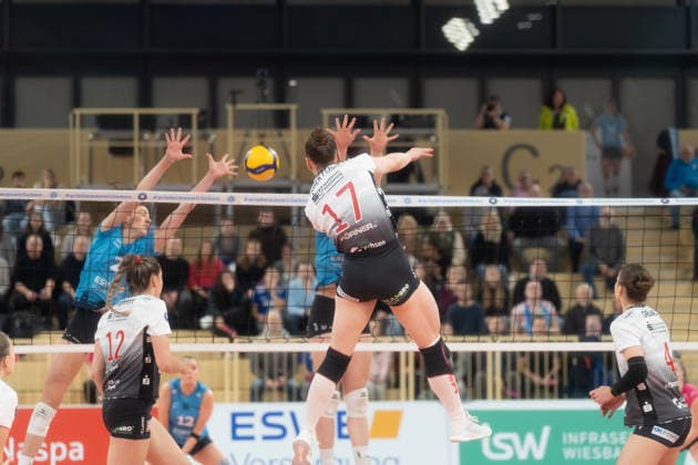 Volleyball, Women, VBL, VC Wiesbaden - Dresdner SC