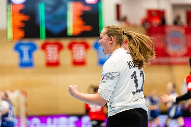 21 01 2026, GER, Handball, Women, Season 2025 2026, Alsco 1 Bl, 14 Matchday, Thueringer HC HSG Blomberg Lippe Laura Kuske Thueringer HC,11 99947 Bad Langensalza Salza Halle Sporthalle Mehrz Thüringen Germany