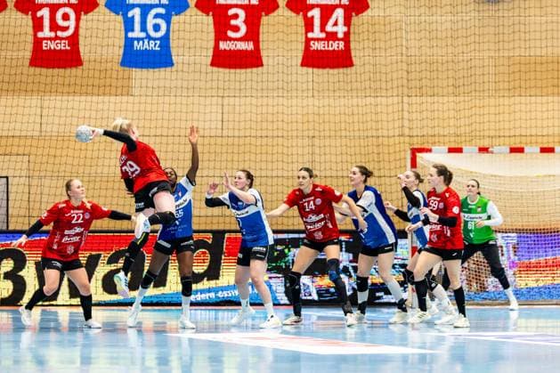 21 01 2026, GER, Handball, Women, Season 2025 2026, Alsco 1 Bl, 14 Matchday, Thueringer HC HSG Blomberg Lippe Johanna Reichert Thueringer HC,29 99947 Bad Langensalza Salza Halle Sporthalle Mehrz Thüringen Germany