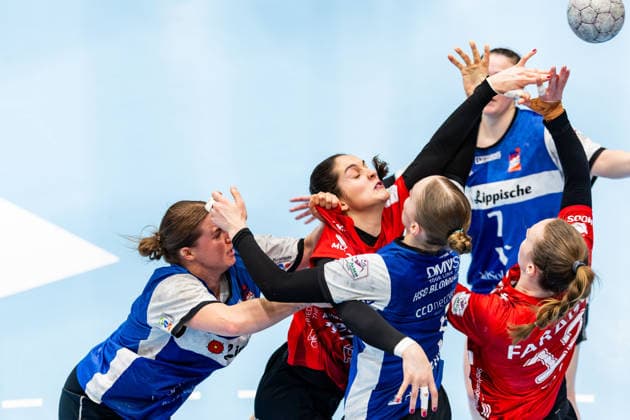 21 01 2026, GER, Handball, Women, Season 2025 2026, Alsco 1 Bl, 14 Matchday, Thueringer HC HSG Blomberg Lippe 77 99947 Bad Langensalza Salza Halle Sporthalle Mehrz Thüringen Germany