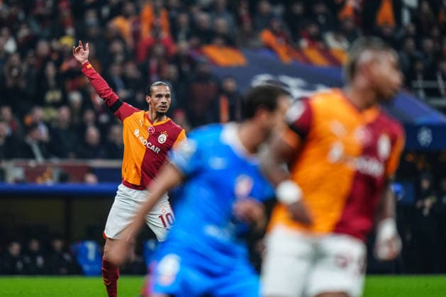 Galatasaray v Atletico Madrid - UEFA Champions League ISTANBUL, TURKIYE - JANUARY 21: Leroy Sane (10) of Galatasaray in action during UEFA Champions League week 7 football match between Galatasaray and Atletico Madrid at RAMS Park in Istanbul, Turkiye on January 21, 2026. Hakan Akgun Anadolu Istanbul Turkey. Editorial use only. Please get in touch for any other usage.  Copyright: x2026xAnadoluxHakanxAkgunx