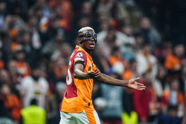 Galatasaray v Atletico Madrid - UEFA Champions League ISTANBUL, TURKIYE - JANUARY 21: Victor Osimhen of Galatasaray in action during UEFA Champions League week 7 football match between Galatasaray and Atletico Madrid at RAMS Park in Istanbul, Turkiye on January 21, 2026. Hakan Akgun Anadolu Istanbul Turkey. Editorial use only. Please get in touch for any other usage.  Copyright: x2026xAnadoluxHakanxAkgunx