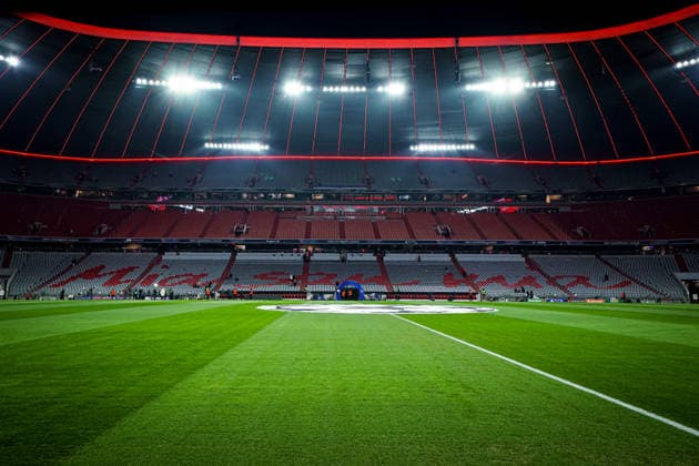 2026-01-21 FC Bayern München v R. Union Saint-Gilloise - UEFA Champions League 2025 26 League Phase MD7 MUNICH, GERMANY - JANUARY 21: general view of the Football Arena Munich during the UEFA Champions League 2025 26 League Phase MD7 match between FC Bayern München and R. Union Saint-Gilloise at Football Arena Munich on January 21, 2026 in Munich, Germany. Munich Football Arena Munich Germany Content not available for redistribution in The Netherlands directly or indirectly through any third parties. Copyright: xAndrexWeeningx
