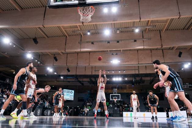Kyle Wiltjer Umana Reyer Venice, 33 on free throw, GER, Veolia Towers Hamburg vs Umana Reyer Venice, Basketball, EuroCup, Matchday 15, Season 2025 2026, 21 01 2026 GER, Veolia Towers Hamburg vs Umana Reyer Venice, Basketball, EuroCup, Matchday 15, Season 2025 2026, 21 01 2026 Hamburg Copyright: xEibner-Pressefoto MaxxVincenx EP_MVN