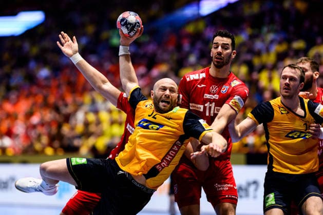 Handball, European Championship, Sweden - Croatia