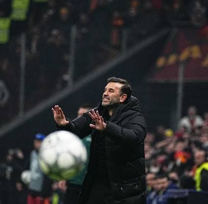 Galatasaray s trainer Okan Buruk during the UEFA Champions League match between Galatasaray SK and Atletico Madrid, in Istanbul, Turkey, 21 January 2026. ( Copyright: FatihxErdogdux-xDepoxPhotos 18969990
