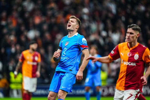 Galatasaray v Atletico Madrid - UEFA Champions League ISTANBUL, TURKIYE - JANUARY 21: Alexander Sorloth of Atletico Madrid in action during UEFA Champions League week 7 football match between Galatasaray and Atletico Madrid at RAMS Park in Istanbul, Turkiye on January 21, 2026. Hakan Akgun Anadolu Istanbul Turkey. Editorial use only. Please get in touch for any other usage.  Copyright: x2026xAnadoluxHakanxAkgunx