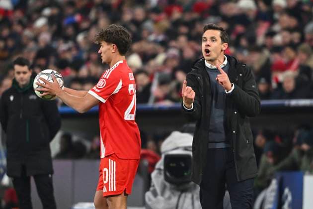 Bayern Munchen v Royale Union Saint-Gilloise - UEFA Champions League MUNICH, GERMANY - JANUARY 21 : Hubert David head coach of Union Saint-Gilloise during the UEFA Champions League 2025 26 League Phase MD7 match between FC Bayern Munchen and Royale Union Saint-Gilloise on January 21, 2026 in Munich, Germany, 21 01 2026 Munich Germany  Copyright: xVincentxKalutx