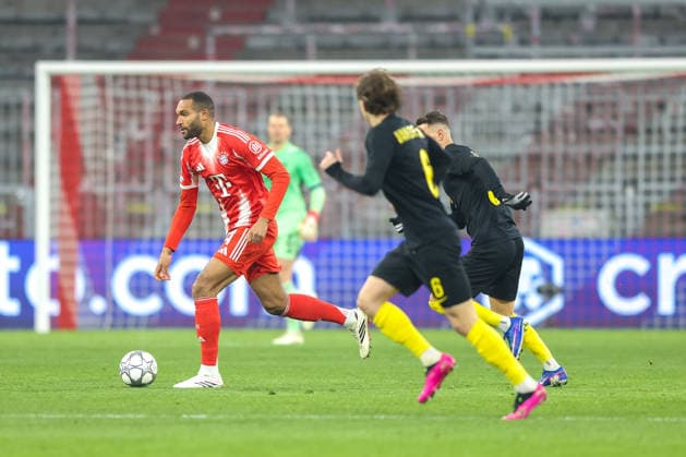 Jonathan Tah FC Bayern Muenchen, 04 with Kamiel Van de Perre Royale Union Saint Gilloise, 06 , GER, FC Bayern Muenchen vs Royale Union Saint Gilloise, Football, UEFA Champions League, League Phase, Matchday 7, 2025 2026 Season, 21 01 2026, GER, FC Bayern Muenchen vs Royale Union Saint Gilloise, Football, UEFA Champions League, League Phase, Matchday 7, 2025 2026 Season, 21 01 2026 Muenchen Copyright: xEibner-Pressefoto JennixMaulx EP_JML