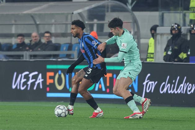 Atalanta s Ederson Athletic Bilbao™s Alejandro Rego during the Uefa Champions League 25 26 soccer match between Atalanta B.C.and Athletic Club Bilbao at the New Balance Arena in Bergamo, Italy - Wednesday, January 21, 2026. - Soccer .  Copyright: xStefanoxNicoli LaPressex