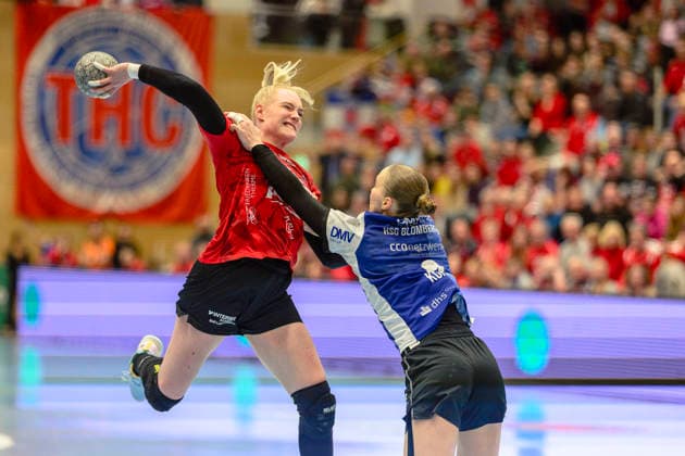 Johanna, Reichert Rueckraum, Thueringer HC, 29 , Nieke, Kuehne Rueckraum Links, HSG Blomberg Lippe, 9 GER, Thuringia, Thueringer HC vs HSG Blomberg Lippe, Alsco Handball Bundesliga Frauen, 1 Handballbundesliga Frauen, Handball, 14 Matchday, Season 2025 2026, 21 01 2026 GER, Thuringia, Thueringer HC vs HSG Blomberg Lippe, Alsco Handball Bundesliga Frauen, 1 Handballbundesliga Frauen, Handball, 14 Matchday, Season 2025 2026, 21 01 2026 Bad Langensalza Copyright: xEibner-Pressefoto MartinxHerbstx EP_MHT