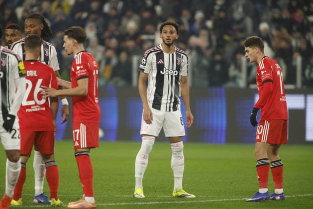 Lloyd Kelly of Juventus FC during the Uefa Champions League 2025 26 season football match between Juventus FC and SL Benfica on 21 January 2026 at Allianz Stadium, Turin, Italy. Photo Nderim KACELI  Copyright: xNderimxKaceli IPAxSportx xipa-agency.netx xx IPA_70387431 IPA_Agency_IPA70387431