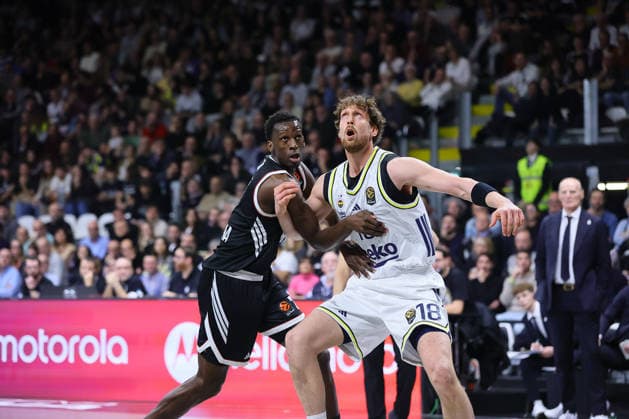 07 Saliou Niang Virtus Bologna BASKETBALL - ITALIAN SERIE A Virtus Bologna vs Fenerbahce Beko Istanbul 21-01-2026 18 Mikael Jantunen Fenerbahce Beko Istanbul BASKETBALL - ITALIAN SERIE A Virtus Bologna vs Fenerbahce Beko Istanbul 21-01-2026 during Virtus Bologna vs Fenerbahce Beko Istanbul, Basketball Euroleague match in Bologna, Italy, January 21 2026  Copyright: xValentinoxOrsini IPAxSportx xipa-agency.netx xx IPA_70388037 IPA_Agency_IPA70388037