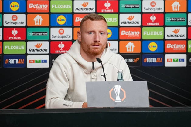 Press conference, Europa League match, Maccabi Tel aviv, Ido Shahar Maccabi Tel Aviv, 36 Freiburg Europa Park Stadion Baden Württemberg Germany Copyright: xFINLEYxMÖRCHx