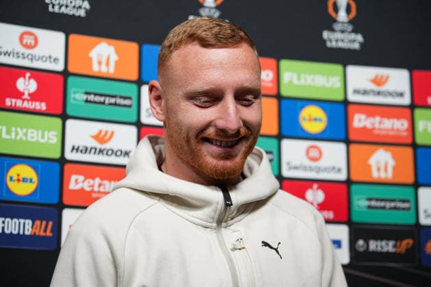Press conference, Europa League match, Maccabi Tel aviv, Ido Shahar Maccabi Tel Aviv, 36 Freiburg Europa Park Stadion Baden Württemberg Germany Copyright: xFINLEYxMÖRCHx